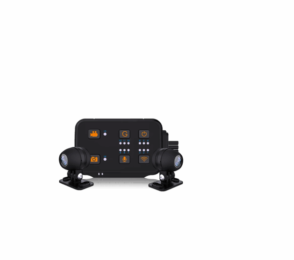 Dashcam Moto Avant/Arrière – Caméras Full HD & Enregistrement Continu – Image 3