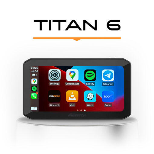 Titan 6 – Système intelligent de connectivité Moto