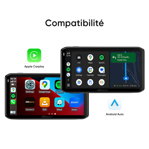 Atom 5 – Système intelligent CarPlay Moto compact – Image 2