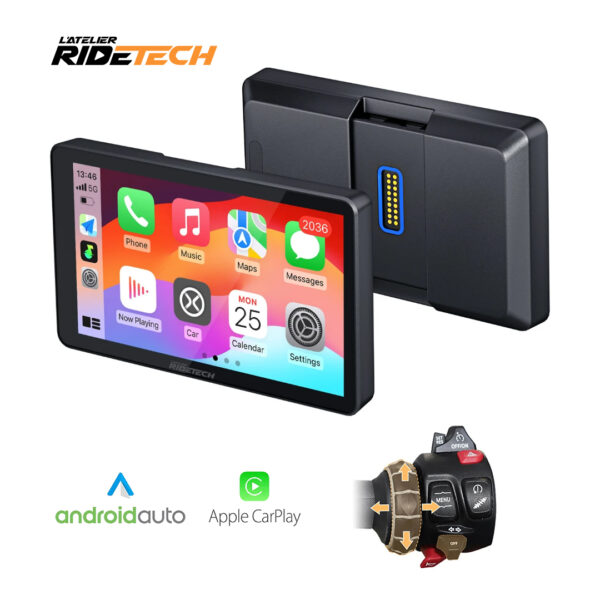 Kraft 6 : Carplay Moto BMW Apple CarPlay & Android Auto – 6 pouces
