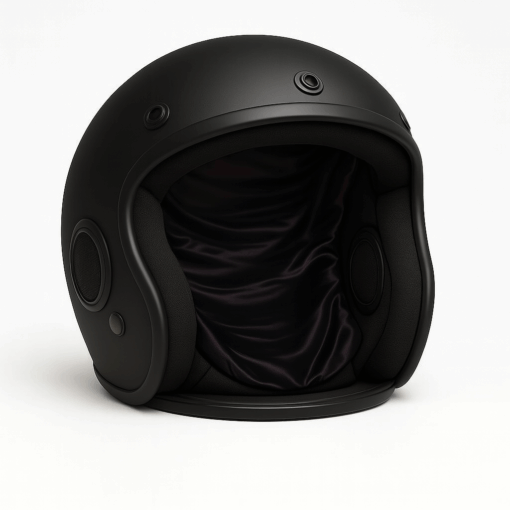 Cut Keep – Doublure satin pour casque moto | Protège coiffure & confort capillaire – Image 2
