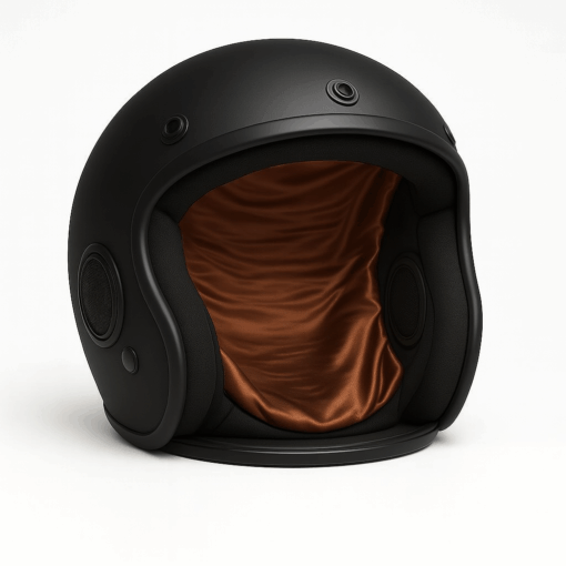 Cut Keep – Doublure satin pour casque moto | Protège coiffure & confort capillaire – Image 4